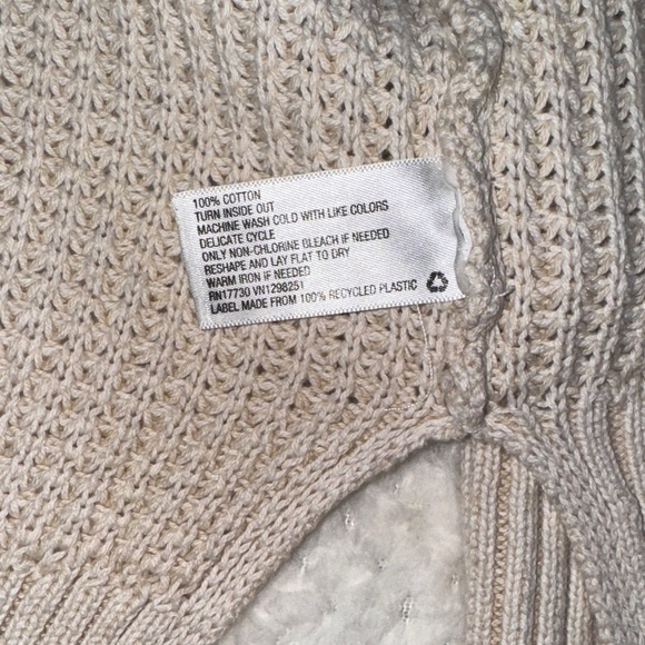 🧥 Women’s Universal Thread Cream Sweater Cardigan – Size L - Picture 7 of 8